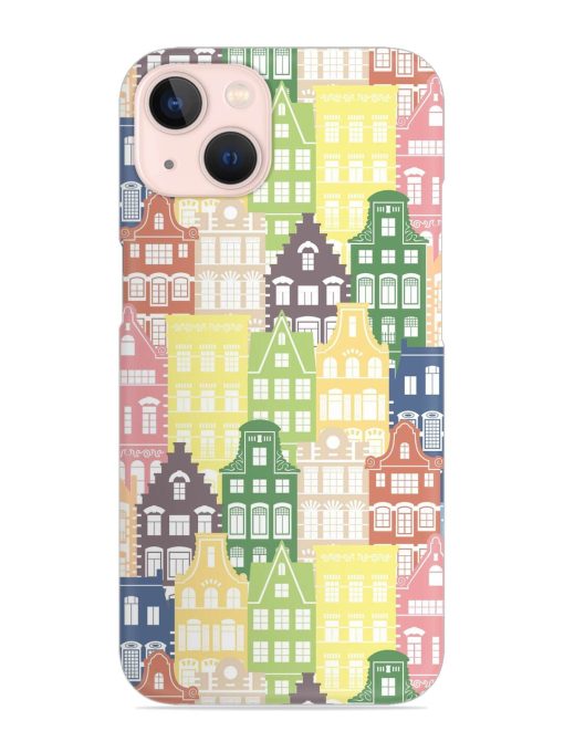 Seamless Shapes Pattern Snap Case for Apple Iphone 14 Edge Zapvi