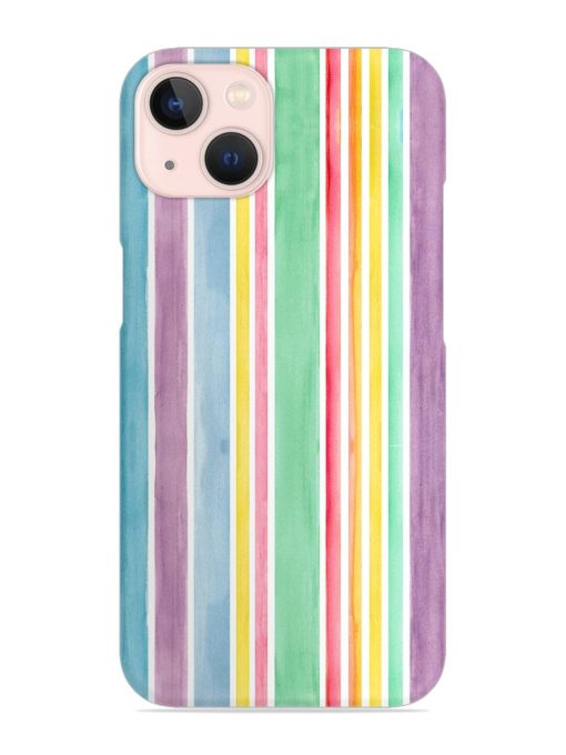 Hand Drawn Watercolor Snap Case for Apple Iphone 14 Edge Zapvi