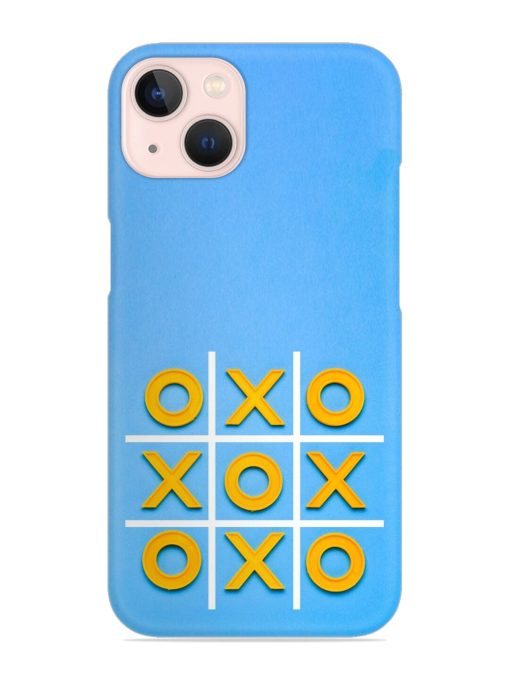 Yellow Plastic Crosses Snap Case for Apple Iphone 14 Edge Zapvi