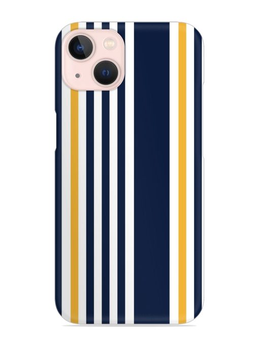 Seamless Stripe Pattern Snap Case for Apple Iphone 14 Edge Zapvi