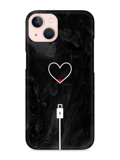 Heart Charging Vector Snap Case for Apple Iphone 14 Edge Zapvi