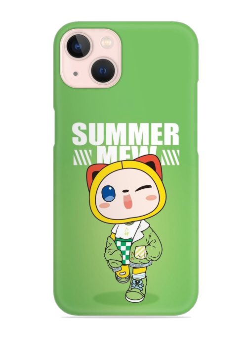 Summer Mew Snap Case for Apple Iphone 14 Edge Zapvi