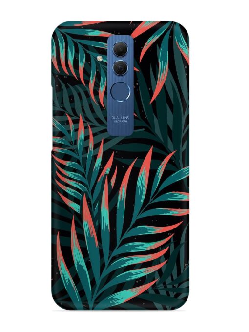 Green Leaf Art Snap Case for Honor Mate 20 Lite Edge Zapvi