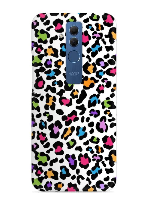 Seamless Leopard Pattern Snap Case for Honor Mate 20 Lite Edge Zapvi