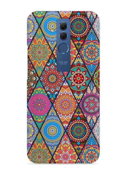 Seamless Tile Pattern Snap Case for Honor Mate 20 Lite Edge Zapvi