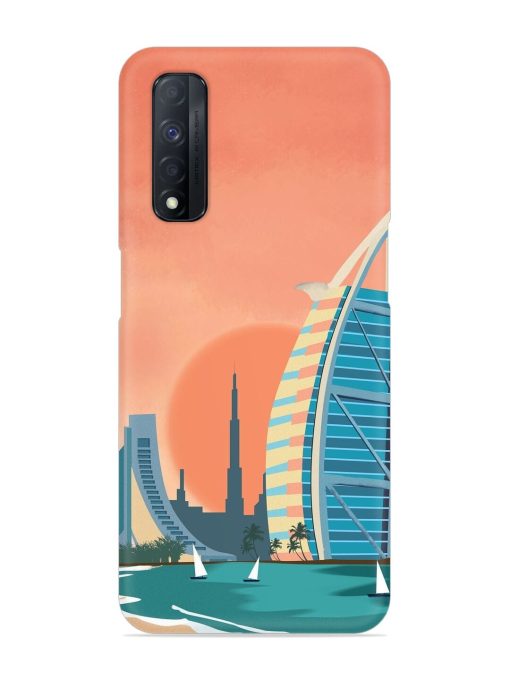 Dubai Architectural Scenery Snap Case for Realme Narzo 30 (4G) Edge Zapvi