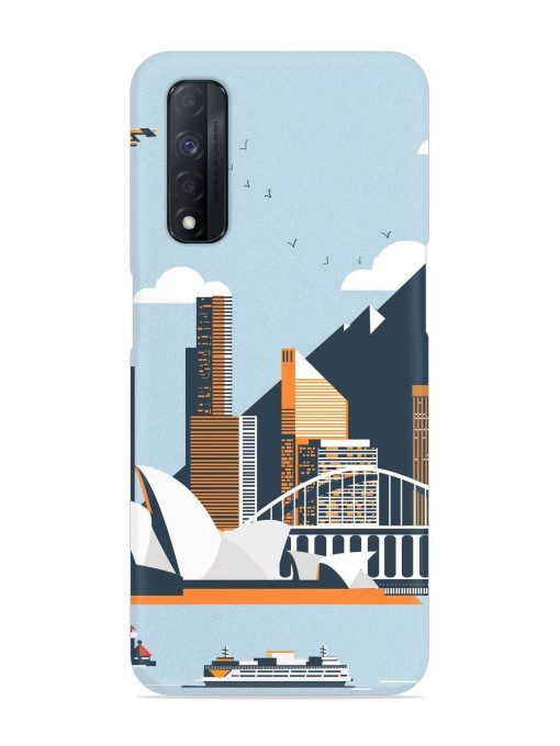 Sydney Opera Landscape Snap Case for Realme Narzo 30 (4G) Edge Zapvi