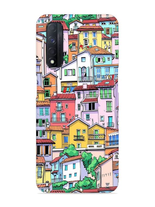 Europe Old Town Snap Case for Realme Narzo 30 (4G) Edge Zapvi