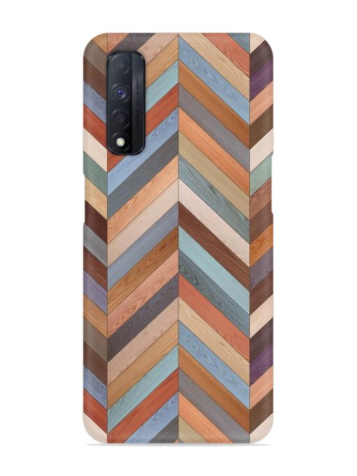 Seamless Wood Parquet Snap Case for Realme Narzo 30 (4G) Edge Zapvi