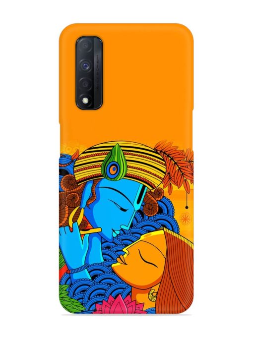 Illustration Hindu Goddess Snap Case for Realme Narzo 30 (4G) Edge Zapvi