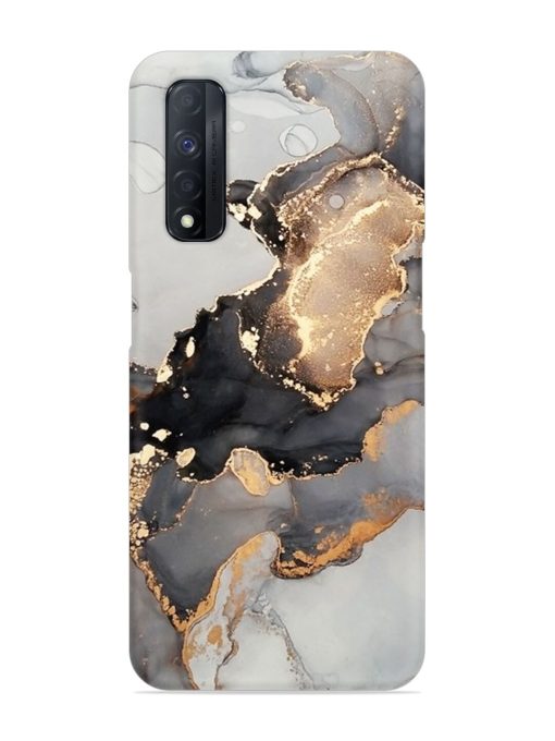 Luxury Abstract Fluid Snap Case for Realme Narzo 30 (4G) Edge Zapvi