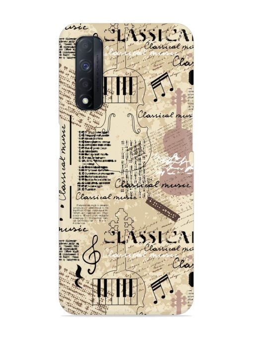 Classical Music Lpattern Snap Case for Realme Narzo 30 (4G) Edge Zapvi