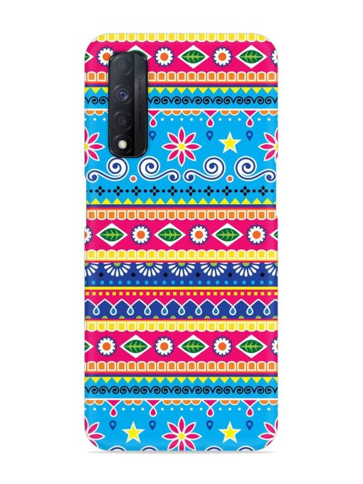 Indian Seamless Snap Case for Realme Narzo 30 (4G) Edge Zapvi