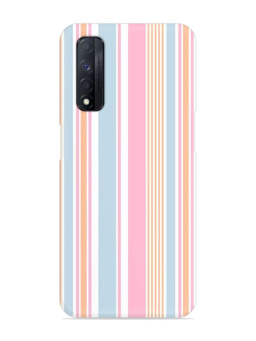 Stripe Seamless Pattern Snap Case for Realme Narzo 30 (4G) Edge Zapvi