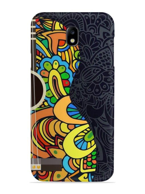 Guitar Vector Art Snap Case for Samsung Galaxy J7 (2017) Edge Zapvi