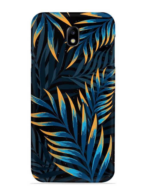 Abstract Leaf Art Snap Case for Samsung Galaxy J7 (2017) Edge Zapvi