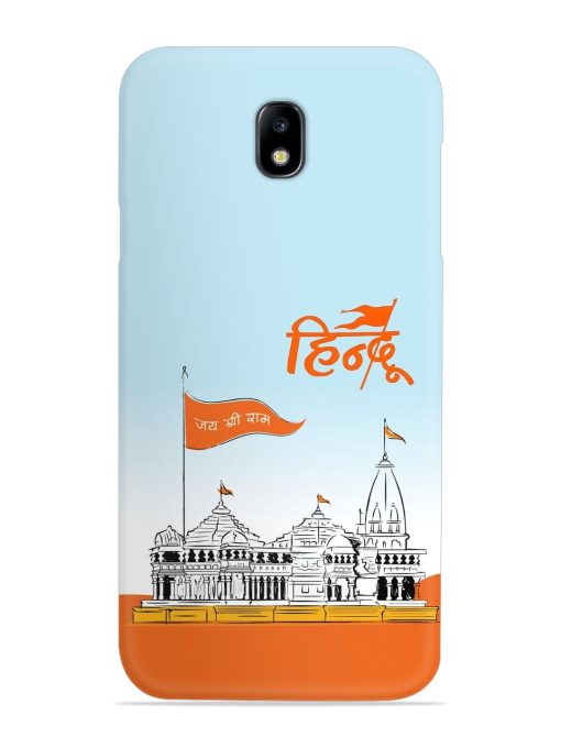 Ram Mandir Hindu Snap Case for Samsung Galaxy J7 (2017) Edge Zapvi