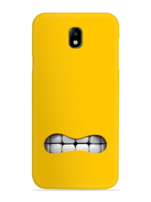 Mouth Character On Snap Case for Samsung Galaxy J7 (2017) Edge Zapvi