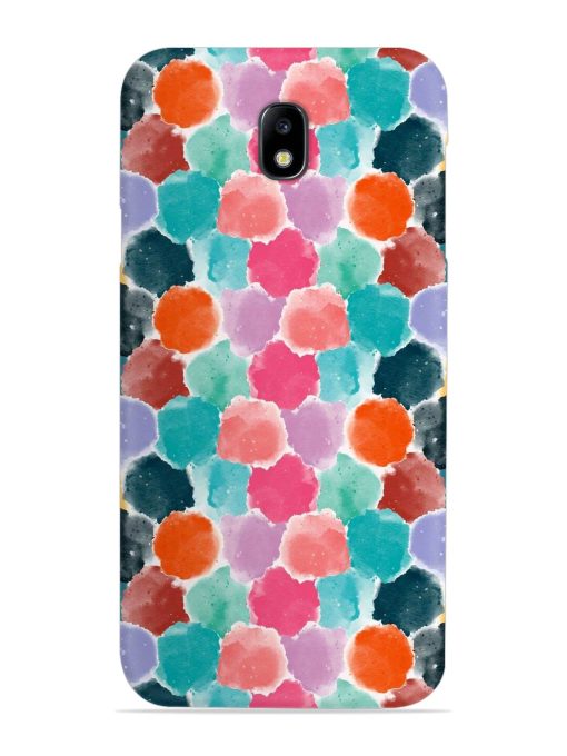 Colorful Seamless Pattern Snap Case for Samsung Galaxy J7 (2017) Edge Zapvi