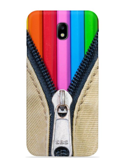 Zip In Color Snap Case for Samsung Galaxy J7 (2017) Edge Zapvi