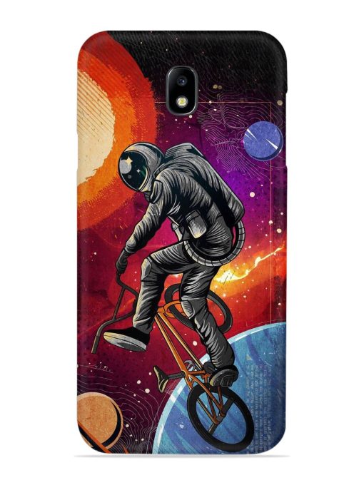 Super Eclipse Bmx Bike Snap Case for Samsung Galaxy J7 (2017) Edge Zapvi