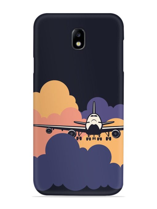 Aeroplane vector Snap Case for Samsung Galaxy J7 (2017) Edge Zapvi