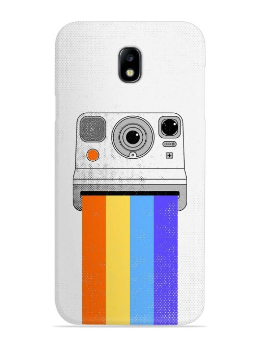 Retro Camera Art Snap Case for Samsung Galaxy J7 (2017) Edge Zapvi