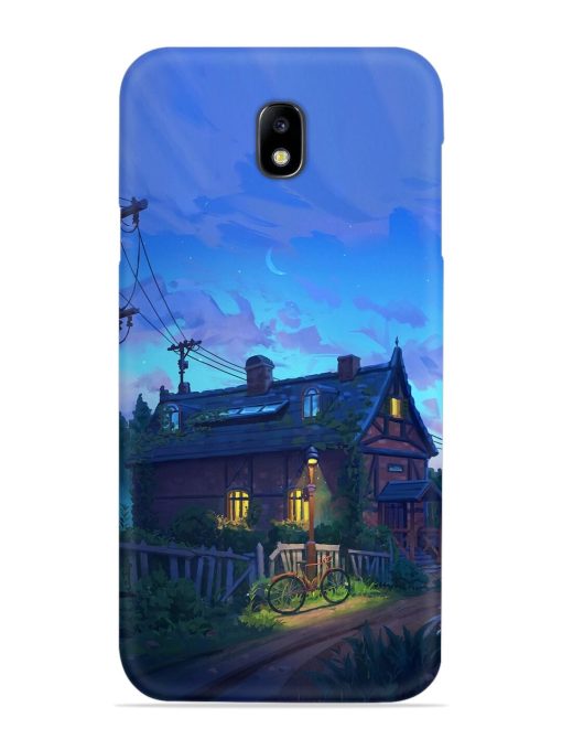 Beautiful Village House Snap Case for Samsung Galaxy J7 (2017) Edge Zapvi