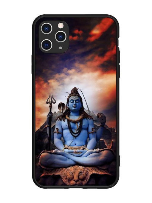 Jai Jai Shiv Glossy Metal Phone Cover for Apple Iphone 11 Pro Max Edge Zapvi