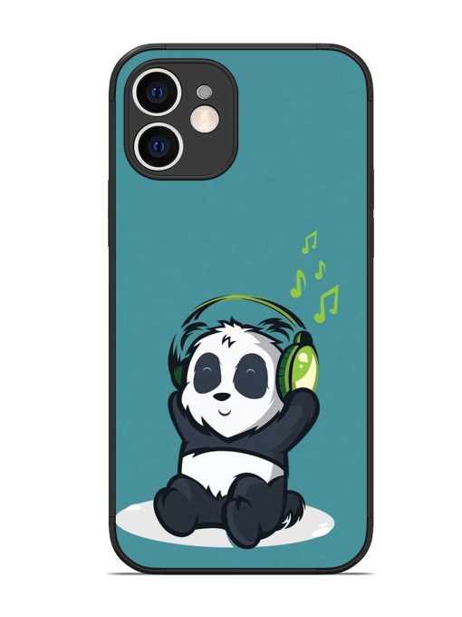 Music Panda Glossy Metal Phone Cover for Apple Iphone 12 Edge Zapvi