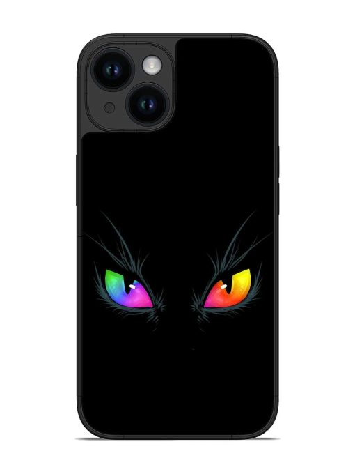 Cat Eyes Glossy Metal Phone Cover for Apple Iphone 14 Edge Zapvi