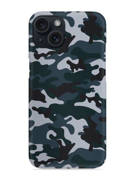 Dark Blue Army Military Art Snap Case Edge Zapvi