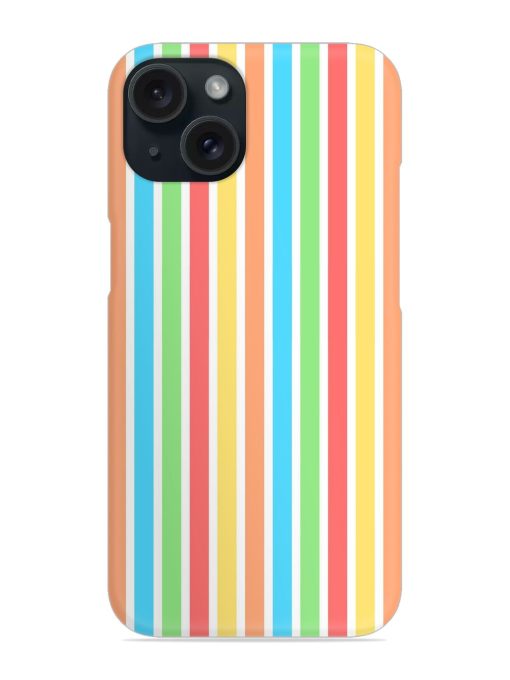 Colorful Stripes Snap Case Edge Zapvi