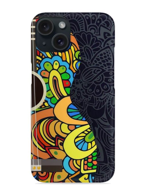 Guitar Vector Art Snap Case Edge Zapvi