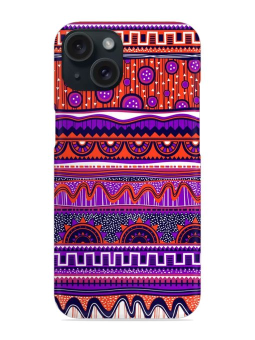 Ethnic Seamless Pattern Snap Case Edge Zapvi