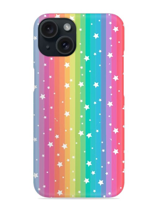 Colorful Line Funny Snap Case Edge Zapvi