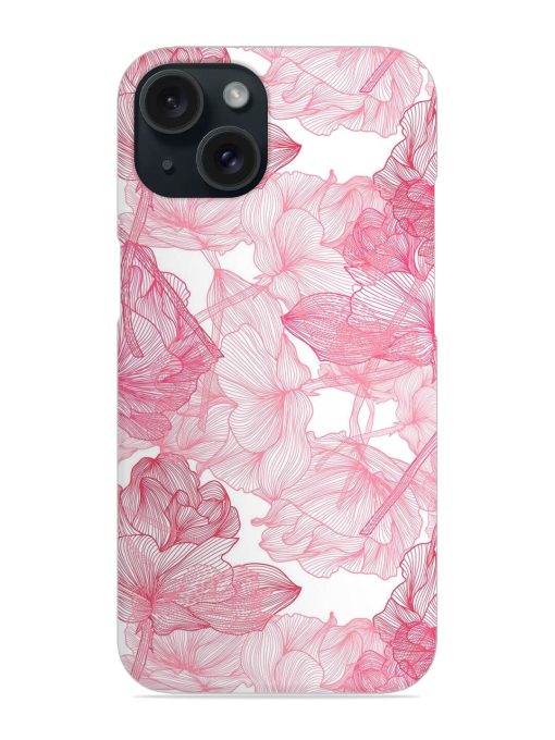 Elegant Seamless Pattern Snap Case Edge Zapvi