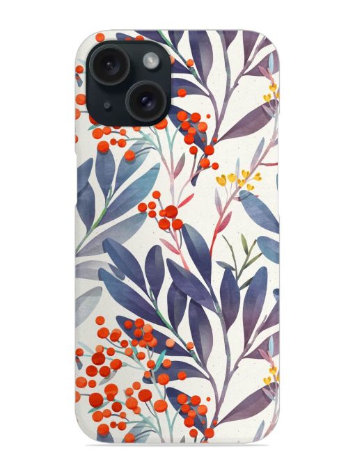 Seamless Floral Pattern Snap Case Edge Zapvi