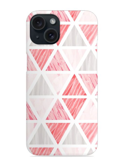 Triangle Watercolor Abstract Snap Case Edge Zapvi