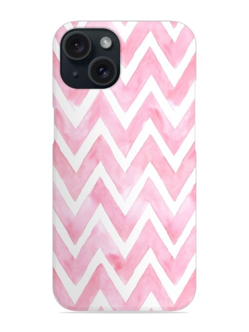 Chevron Pink Color Snap Case Edge Zapvi