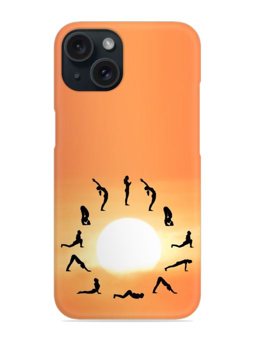 Sun Salutation Surya Snap Case Edge Zapvi