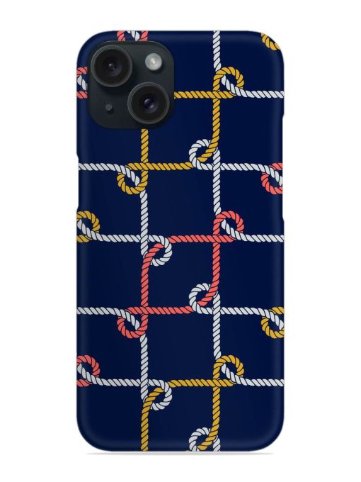 Seamless Nautical Rope Snap Case Edge Zapvi