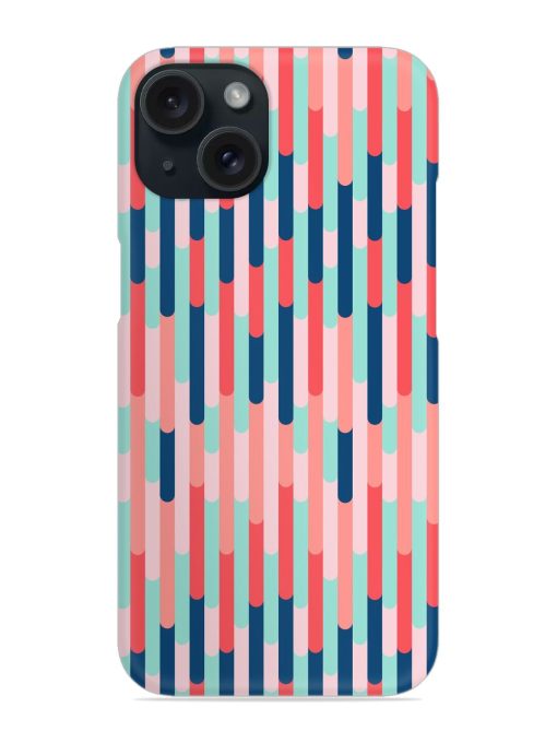 Colorful Vertical Stripes Snap Case Edge Zapvi