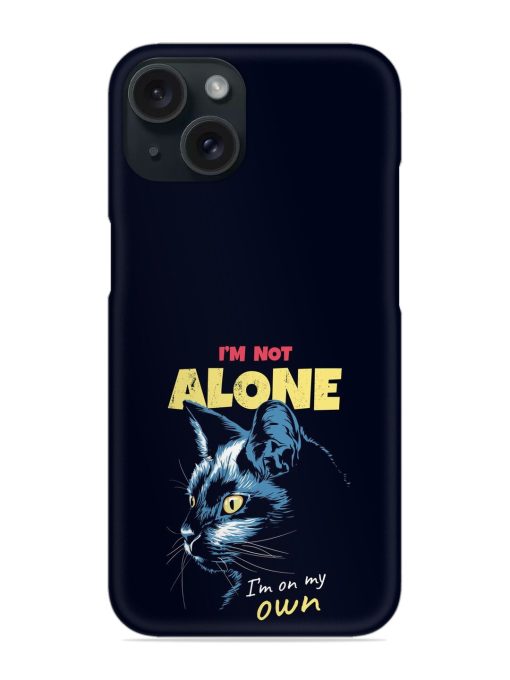 Slogan Black Cat Snap Case Edge Zapvi