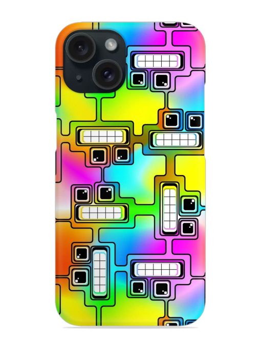 Abstract Seamless Composition Snap Case Edge Zapvi