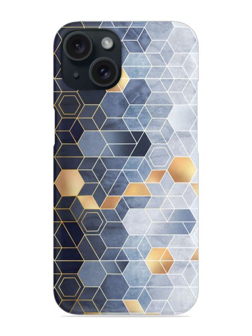 Geometric Abstraction Hexagons Snap Case Edge Zapvi