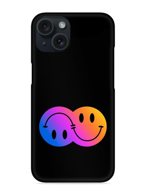 Gradient Smile Art Snap Case Edge Zapvi