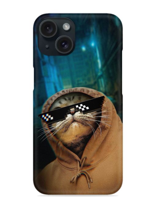 Thug Life Cat Snap Case Edge Zapvi