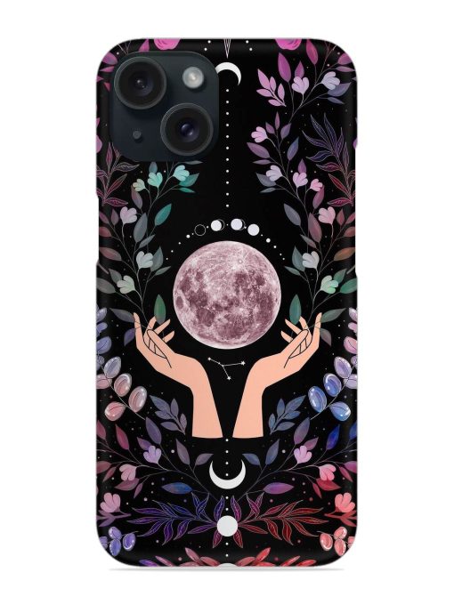 Hand On Moon Snap Case Edge Zapvi