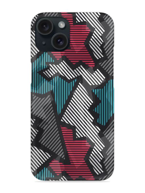 Technology Seamless Pattern Snap Case Edge Zapvi